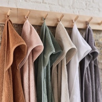 Premium Organic Cotton Hooded Towel Organic Breathable Bath Towel Ultra Soft Absorbent Bath Essentials Gift Set