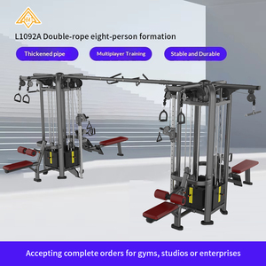 Équipement de musculation multi-stations pour 8 personnes, appareil de musculation multifonctionnel commercial pour l'entraînement en groupe - Product Image 2