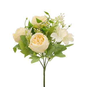 Fournisseur de la Chine Vente <span class=keywords><strong>en</strong></span> gros de fleurs de cerisier personnalisées Bouquet de fleurs artificielles Décoration de table de mariage - Product Image 4