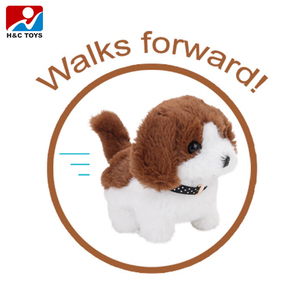 Offre Spéciale marche <span class=keywords><strong>chien</strong></span> <span class=keywords><strong>jeu</strong></span> électrique mini animal de compagnie simulation <span class=keywords><strong>aboie</strong></span> jouet animaux en peluche jouets en peluche pour les enfants - Product Image 2