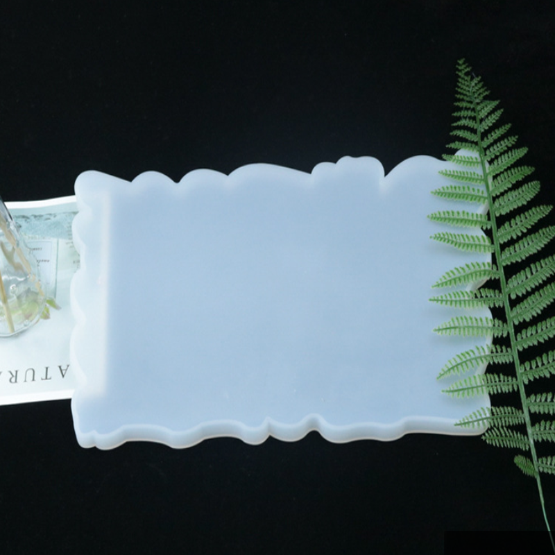 แม่พิมพ์ซิลิโคนทรงสี่เหลี่ยมขนาดใหญ่เป็นคลื่นแบบไม่สม่ำเสมอ