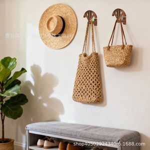 Perchero de pared de madera con diseño de animales para almacenamiento en la entrada del hogar - Product Image 3