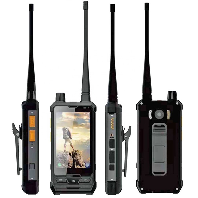 Factory Wholesale Android DMR Satellite Phones Rugged Digital Waikie-Talkie Mobile Smartphones with NFC PTT Function