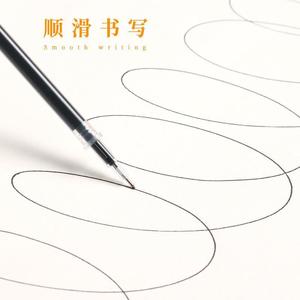 M&G Crystal Gel <b>Pen</b> Refill 0.5mm Black Red For Student Office Writing AGR640K0 - Product Image 3