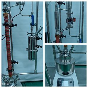Équipement de distillation sous vide électrique 50L en acier inoxydable pour l'extraction d'huiles essentielles et la fractionnement en laboratoire - Product Image 5