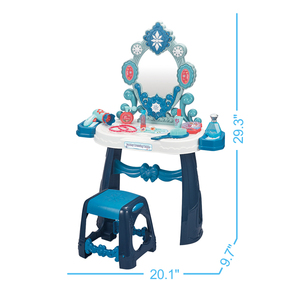 Princess Makeup <strong>Kit</strong> for Kids Girls' Dressing Table &amp; Cosmetics Beauty Toy Set for Children Cosmetics Beauty Toy Set - Product Image 2