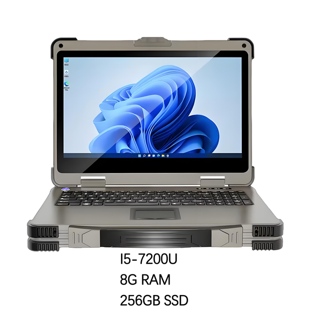 New HuaNan Intelligent Atom Series Intel I5-7200U 8GB RAM 256GB SSD 15.6" Sunlight-Readable Display 3 Proof Laptop
