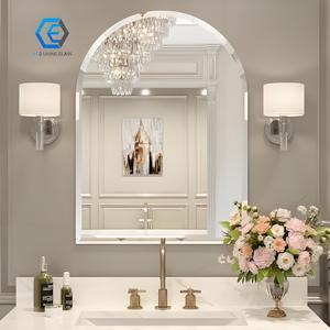 Ventes directes d'usine 3mm 4mm 5mm prix bon marché maison sans cadre grand miroir mural pour salle de bain