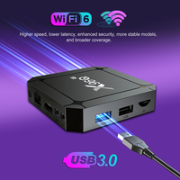 TV Box Original X96Q con Android 14, 2G de RAM, 16G de ROM, Chip RK3518, Ethernet de 100M, WiFi 6 de Doble Banda, Full HD, WiFi 4k, IPTV Box X96Q