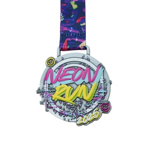 Crea la Tua Medaglia Personalizzata in Metallo, Lega di Zinco 3D, Premio per Maratona 5K, Calcio, Taekwondo, Nuoto, Medaglie Sportive - Product Image 1