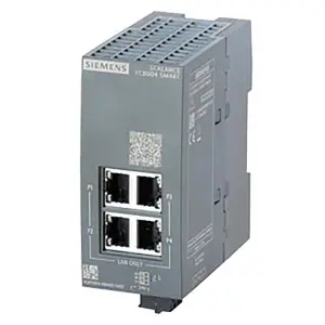 6GK5004-0BA00-1AB2 SCALANCE XCB004 Conmutador Ethernet industrial no gestionado SMART para 10/100 Mbps