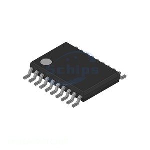 FMS6646MTC20X VIDEO FILTER DRIVER, 6 CHANNEL, Original One Stop Service Electronic Components Production Line Chip 20 TSSOP (0.1 - Product Image 1