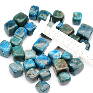 Cubes de pierres roulées DIY en <span class=keywords><strong>apatite</strong></span> naturelle, pierres de guérison cristalline, cubes de pierres roulées en <span class=keywords><strong>apatite</strong></span> pour la décoration Feng Shui - Product Image 2