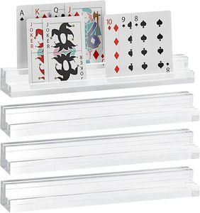ที่ตั้งโชว์ไพ่ Lucite แบบใสขาตั้งสำหรับเล่น - Product Image 4