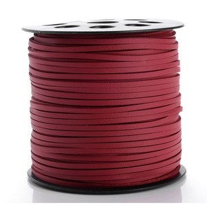 3mm single-sided Korean suede single-sided PU layer flat leather <b>rope</b>/necklace/<b>bracelet</b> <b>rope</b> DIY jewelry material g5432 - Product Image 3