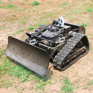 Nhà Máy Giá 550 mét Zero lần lượt cắt cỏ Crawler tự động điều khiển từ xa Máy cắt cỏ robot với xẻng - Product Image 4