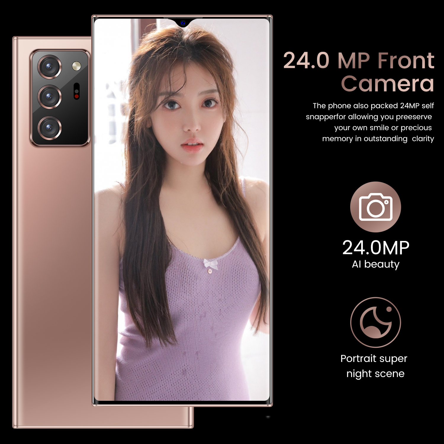 2022 Newest Note30+ 12GB 512GB Smartphone 6.9 Inch AMOLED Screen Android10.0 Smartphone red mi Fingerprint Unlocked Mobile Phone