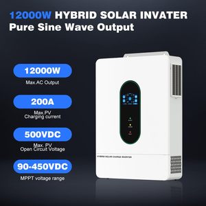 ระบบโซลาร์เซลล์ออลอินวันพร้อมแบตเตอรี่ลิเธียมสำหรับใช้ในบ้าน กำลังไฟ 5kva พร้อมตัวควบคุมการชาร์จ MPPT - Product Image 4