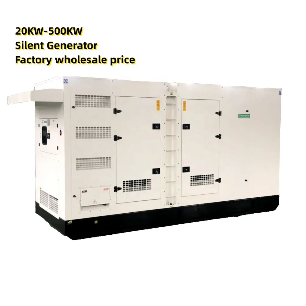 Yuchai 30KW 60KW 100KW 300KW 500KW चुप शैली के लिए डीजल जनरेटर 50HZ या 60HZ