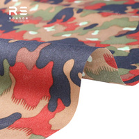 Parapluies TAZ83 Alpenflage en Nylon Cordura 500D Imperméable pour Filles, Camouflage Sanguin Suisse M70, Rayures Oxford en Nylon Enduit PU