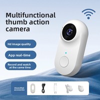 Cámara Deportiva WiFi CMOS 720p HD Magnética, Portátil, para Viajes, Mascotas, Perros y Gatos, Grabación de Vídeo, Venta al Por Mayor de Fábrica