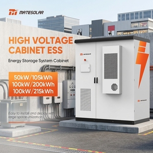 <span class=keywords><strong>Mate</strong></span> todo en uno ESS sistema de batería fotovoltaica 50kw 100kw 105kwh 200kwh gabinete de almacenamiento de batería de litio solar para comercial - Product Image 1