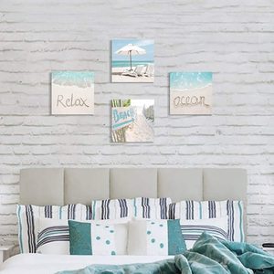 Decorazione nautica tela da parete arte spiaggia quadri <span class=keywords><strong>stampe</strong></span> <span class=keywords><strong>su</strong></span> <span class=keywords><strong>legno</strong></span> per decorazione da parete - Product Image 3