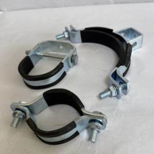 Morsetto per tubo in ferro resistente per vendita diretta del produttore per rivestimento in gomma resistente morsetto antisismico per tubo - Product Image 3