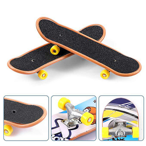 <span class=keywords><strong>Mini</strong></span> Set de Fingerboard en Plastique Multicolore, Trottinette à Doigts, <span class=keywords><strong>Skateboard</strong></span> à Doigts, Jouets - Product Image 2