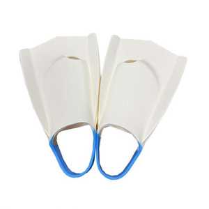 Palmes courtes en silicone personnalisées pour adultes et enfants, flottabilité assistée pour l'apprentissage de la plongée sous-marine, palmes de natation en forme de pattes de canard - Product Image 1