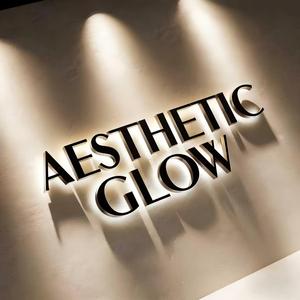 Custom Business LED Backlit 3D <b>Logo</b> Sign Acrylic Stainless Steel for Shopfront Decoration Illuminated <b>Wall</b> Light Free Design - Product Image 2