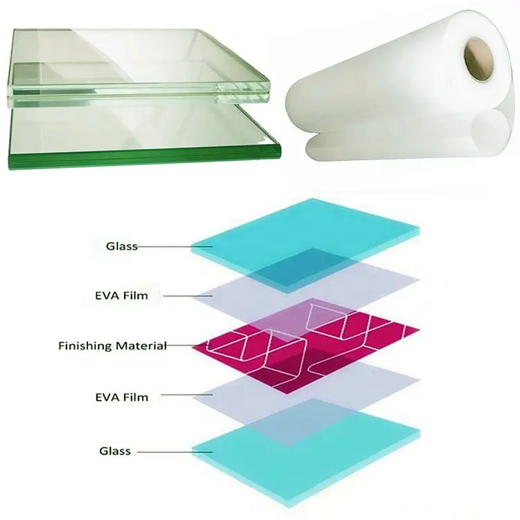EVA film Safety Laminated Glass Clear EVA Film for Laminating Decorative Glass