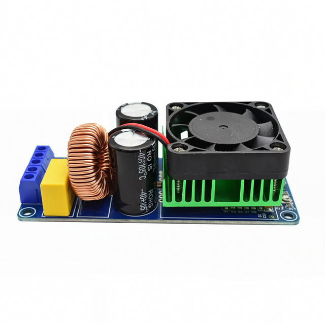 IRS2092S Digital Amplifier Board Class D HIFI Mono Channel Audio 500W Amp Module With Fan
