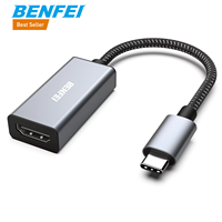Adaptador BENFEI USB tipo C para [Thunderbolt 3/4 Compatible con iPhone 15 Pro/Max iPad Pro IMac S23] Uso nuevo para computadora portátil