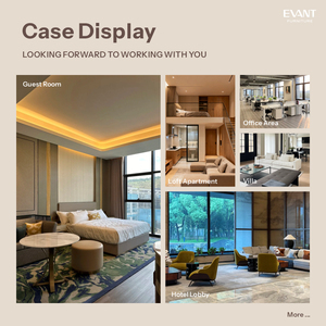 Lit double minimaliste en cuir capitonné de luxe avec rangement pour <span class=keywords><strong>hôtel</strong></span> et appartement, durable, doux et confortable - Product Image 4
