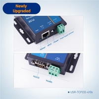 Gateway Modbus RTU a Modbus TCP IOT, Convertidores de Dispositivos Serie RS232 RS485 a Ethernet, Servidor de Protocolo TCP IP, USR-TCP232-410S-RT