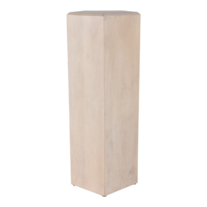 Tavolino con Piedistallo in Legno, Piccolo Supporto Laterale per Soggiorno, Camera da Letto, Arredamento Casa, Superficie per Bevande - Product Image 1