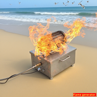 Allumage automatique Portable petit bassin d'incendie équipement de démonstration de flamme utilisation d'extincteur accessoires de lutte contre l'incendie