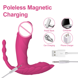 Vibrador de estimulación de masturbación femenina con Control remoto, consolador de succión portátil, masajeador de juguete sexual de punto G - Product Image 4