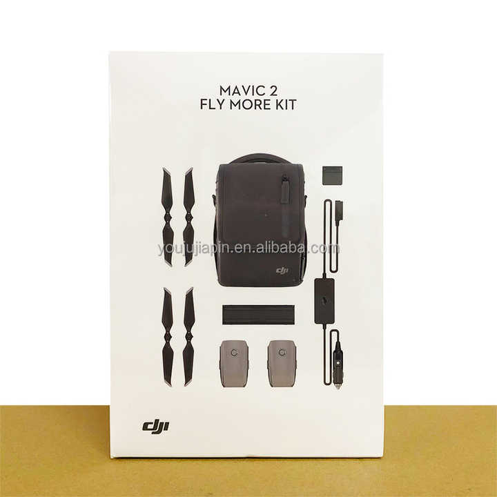 DJI Mavic 2 Fly More Kit Include Car Charger Charging Hub Battery  