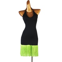 Robe de danse latine pour femme 2026 – Tenue de compétition et d'entraînement pour examens, Valse et Cha-Cha