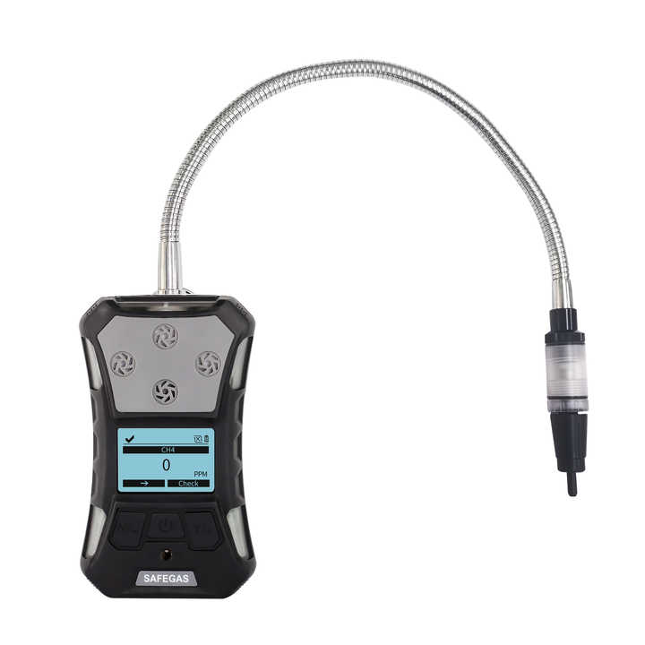 Methane Gas Detector PPM LEL VOL - Safegas CH4 Meter
