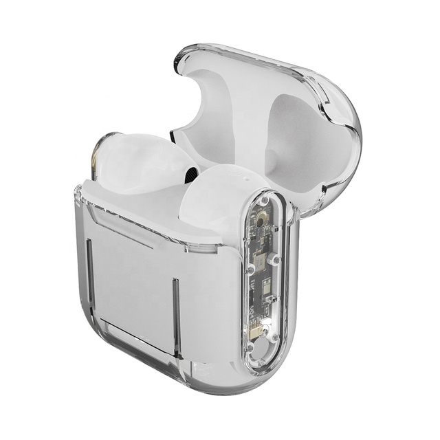 Transparent Tws Earphones Stereo Waterproof in Ear Headphone 5.3 Led Display Wireless Earbuds