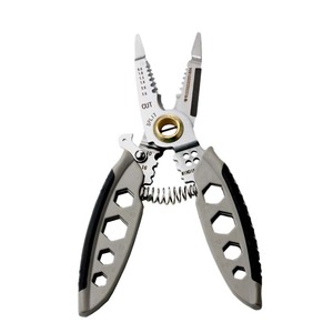 Multi Functional Wire Stripper 7 Inch Electrician Pliers With Crimping And Winding Industrial Grade High Carbon Steel - Product Image 3
