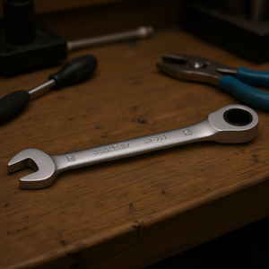 Stanley Combination Wrench 89-909 13mm Metric Open End Ratcheting <b>Tool</b> - Product Image 3