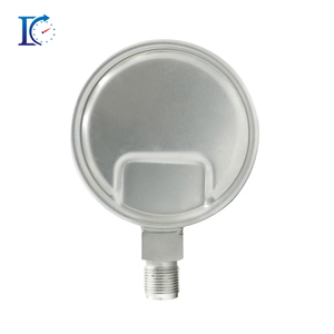 전체 스테인레스 스틸 충격 방지 글리세린 공기/오일 압력 게이지 압력계 - Product Image 3