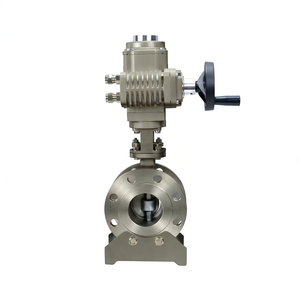 Vanne à bille motorisée multi-tours en acier inoxydable, à bride, antidéflagrante, à port en V, commande urgente COVNA HK-EX-Q - Product Image 5