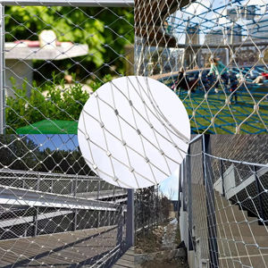 <span class=keywords><strong>Filet</strong></span> en treillis métallique souple en acier inoxydable 304 316 pour la protection des animaux <span class=keywords><strong>de</strong></span> zoo - Product Image 6