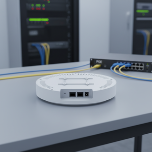 Punto de Acceso WiFi6 de Doble Banda para Techo, 5400Mbps, Puerto WAN/LAN de 2.5G, 802.3at PoE, Compatible <span class=keywords><strong>con</strong></span> Router AP y <span class=keywords><strong>Repetidor</strong></span> - Product Image 4