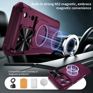 Funda Protectora Magnética Giratoria para iPhone 17 Pro Max, Funda Protectora Resistente a Impactos para iPhone 18, Protección Total, D-059 - Product Image 3